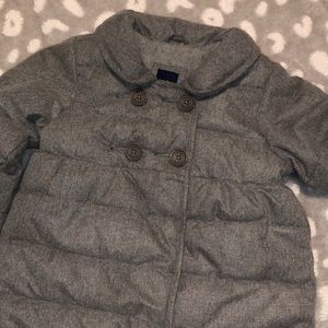 Baby Gap Coat - Gray Classic Peacoat Sz18-24m